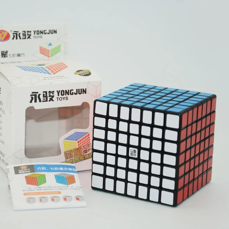 [Куб Yongjun Корона фу семь Magic Cube] студентов интеллекта детей Развивающая игра только квадратном каблуке 7-заказ магический куб
