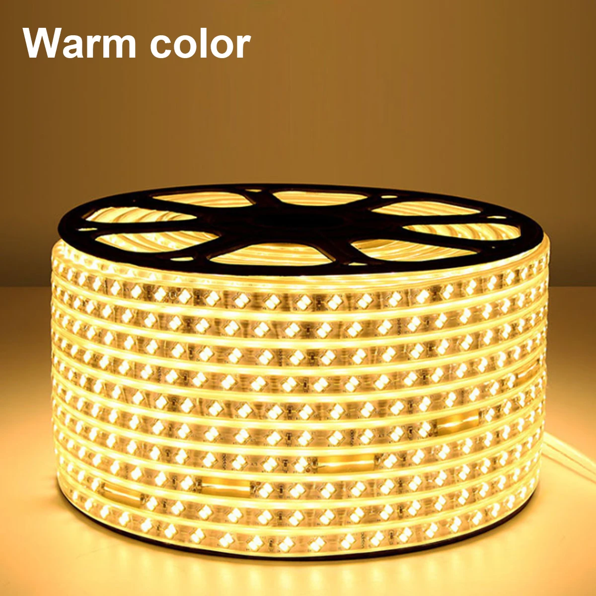 

Flexible Strip Lamp Led Strip Light with White/WarmLight Waterproof with Double Rows of 120 Lights Decorated 220V Striplights
