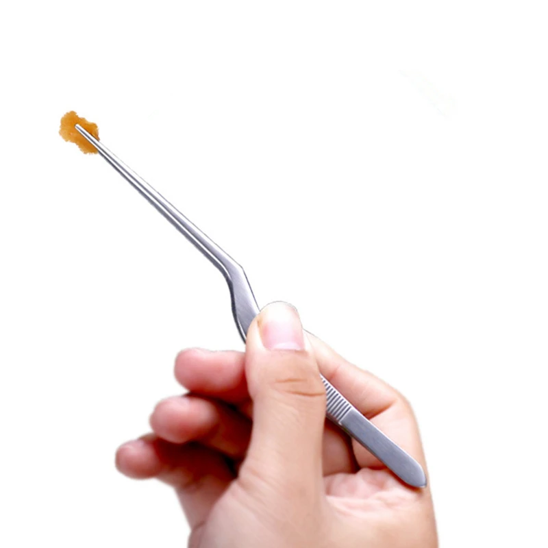 14cm/16cm/20cm/23cm/25cm/30cm Elbow Tweezers Anti-static Hand Tool Clear Clip Stainless Steel Maintenance Repair Tool Kit precision tweezers,tweezer tool,esd anti static tweezers