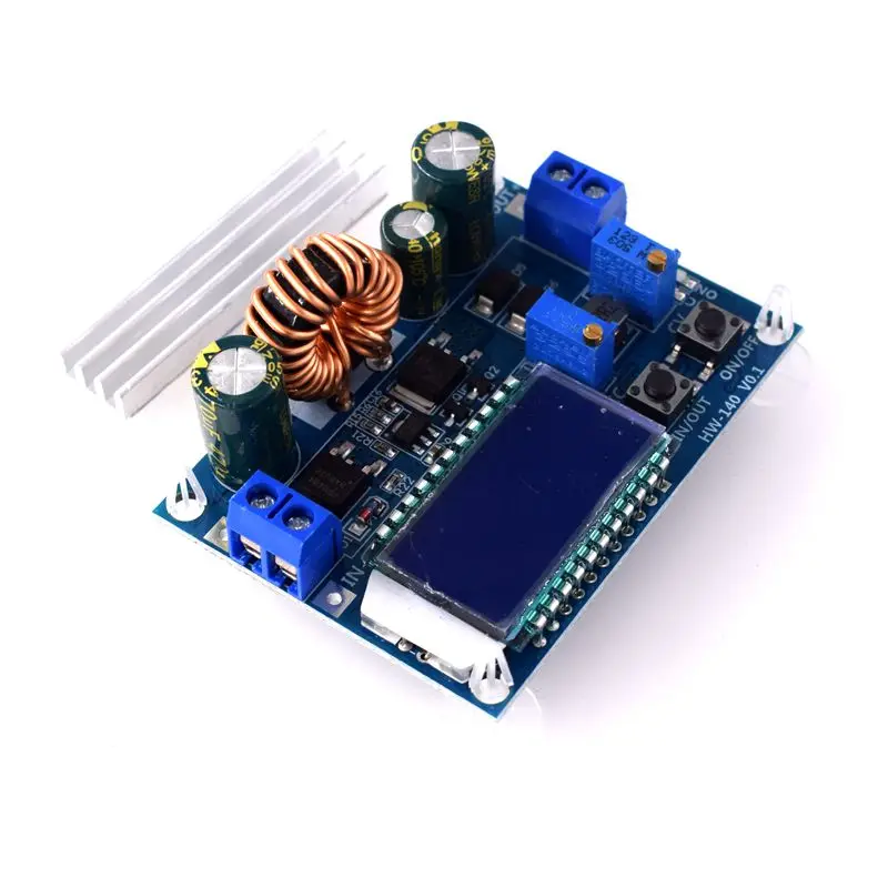 DC 5.5-30V to 0.5-30V Buck-Boost Converter Module Adjustable Buck Boost Board with LCD Display Power Supply | Автомобили и