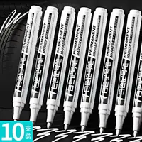 5pcs White Waterproof Rubber Permanent Paint Marker Pen Car Tyre Tread Environmental Tire Painting Graffti Pen