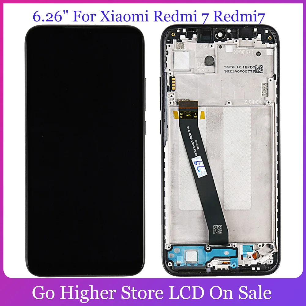 ЖК-дисплей 6 26 дюйма для Xiaomi Redmi 7 Redmi7 с сенсорным экраном и дигитайзером в сборе