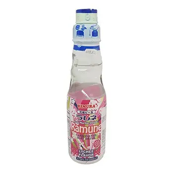 

Ramune (Japanisch Limonade) Lychee Geschmack 200ml by Kimura