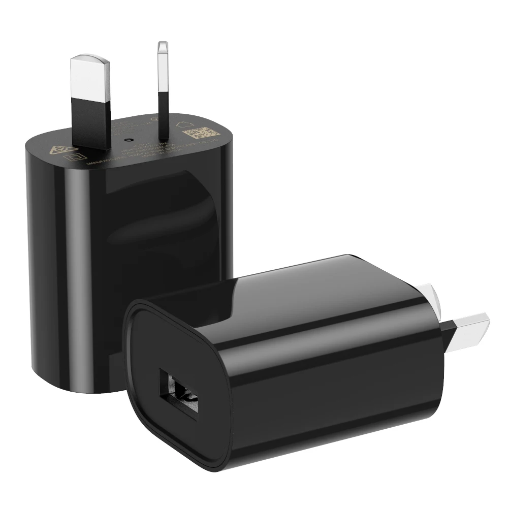 Сертифицированный одинарный USB порт SAA RCM адаптер питания с вилкой Стандарта