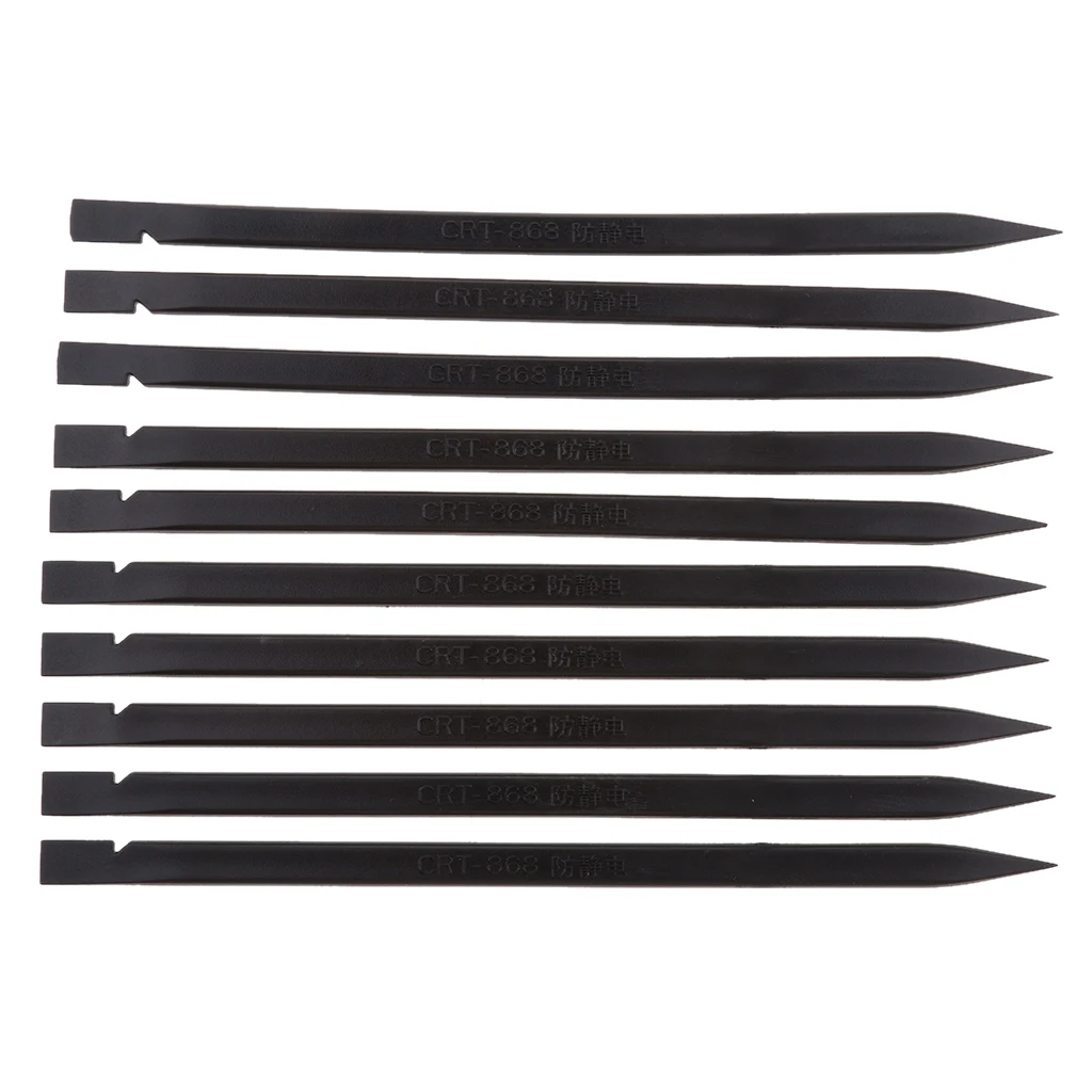 20Pieces 5.91'' Nylon Plastic Spudger Probe Security Handle Opening Pry Bar Black