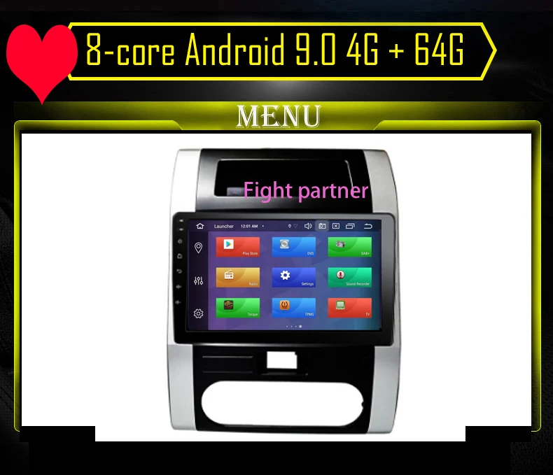 8 ядерный Android 9.0 4G + 64G Автомобильный радиоплеер dvd для Nissan X Trail XTrail T32 T31