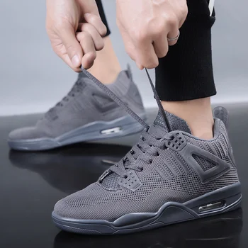 

Basketball Shoes Men Women High-top Sports Air Cushion Jordan Hombre Athletic Mens Shoes Comfortable Breathable Retro Sneakers