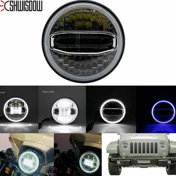 

2019 New 7 inch LED Headlight Motorcycle Headlamp for Touring Street Glide Road King Ultra Classic Electra Glide Fat Boy