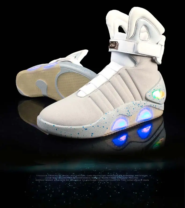 Led Shoes Nike Air Mag Lights Boots 1989 Light Up Sneakers LED Mag