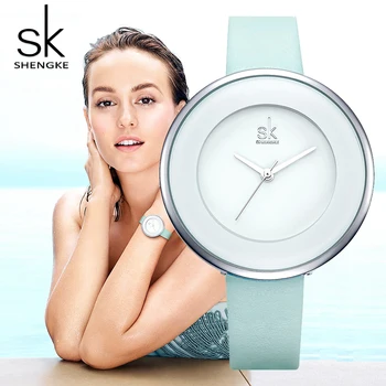 

Women Fashion Quartz Watches Ultra Thin Dress Quartz Wrist Watch Ladies Girls Gifts Blue Leather Strap Female Quartz Watches