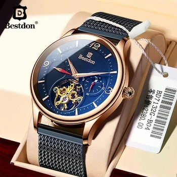 

Bestdon Watches For Men Automatic Mechanical Switzerland Military Sports Man Watches Clocks Luxury Gift Relogio Masculino 7132g