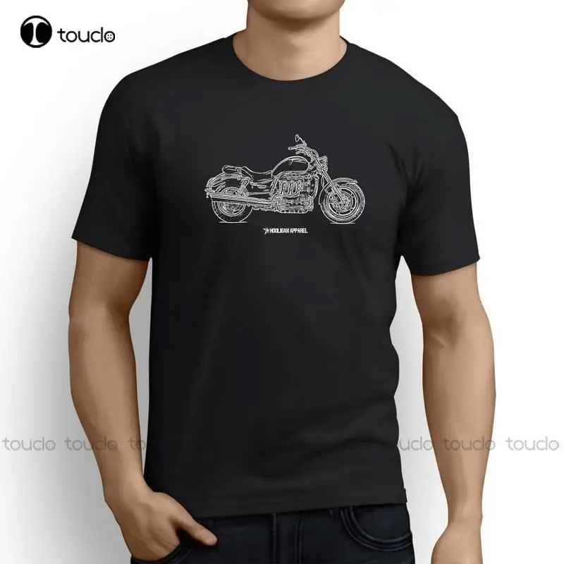 Men T-Shirt New Summer O-Neck Short Sleeve American Motorcycle Fans Rocket Iii Roadster 2017 Inspired T Shirts | Женская одежда