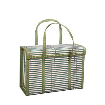 

Bamboo Basket Hand Basket Bamboo Fruit Zongzi Bamboo Frame Bamboo Products Native Bamboo Basket Packaging Gift Box