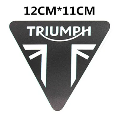 Гоночный шлем 3 м набор наклеек s для triumph логотип мотоциклетный топливный бак Предупреждение ющая этикетка Предупреждение ющая наклейка - Цвет: Слоновая кость