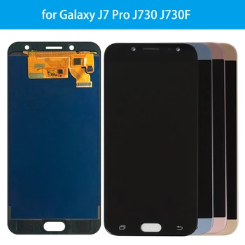 

Oled LCD For Samsung Galaxy J7 Pro 2017 J730 SM-J730F J730FM/DS J730F/DS J730GM/DS LCD Display Touch Screen Digitizer Assembly