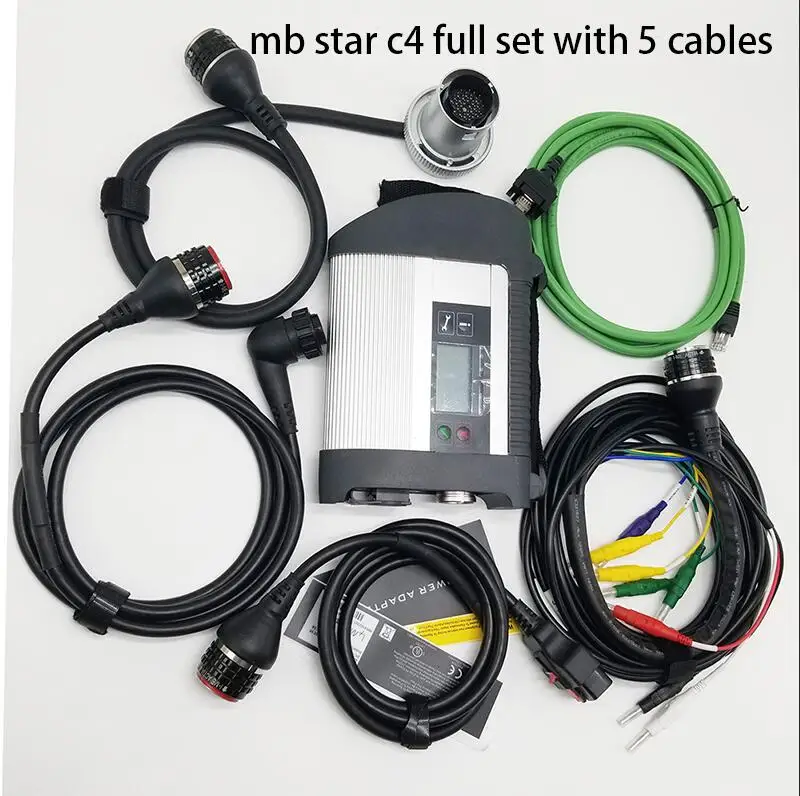 Полный чип модель mb star Diagnosis c4 полное Программное обеспечение версии,05 mb star c4 плюс CF19 ноутбука предварительной установки полностью готов к использованию - Цвет: MB star c4