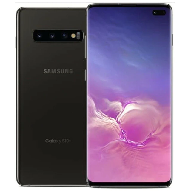 Samsung Galaxy S10+ S10 Plus G975U1 128GB/512GB G975U Unlocked Mobile Phone Snapdragon 855 Octa Core 6.4" 16MP&Dual 12MP 8GB NFC 2