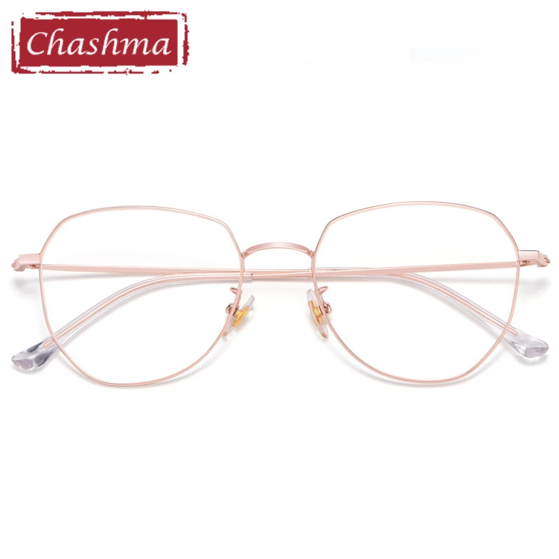 

Korea Glasses Titanium Prescription Myopia Optical Degree Lenses Women Eyewear for Progressive Use