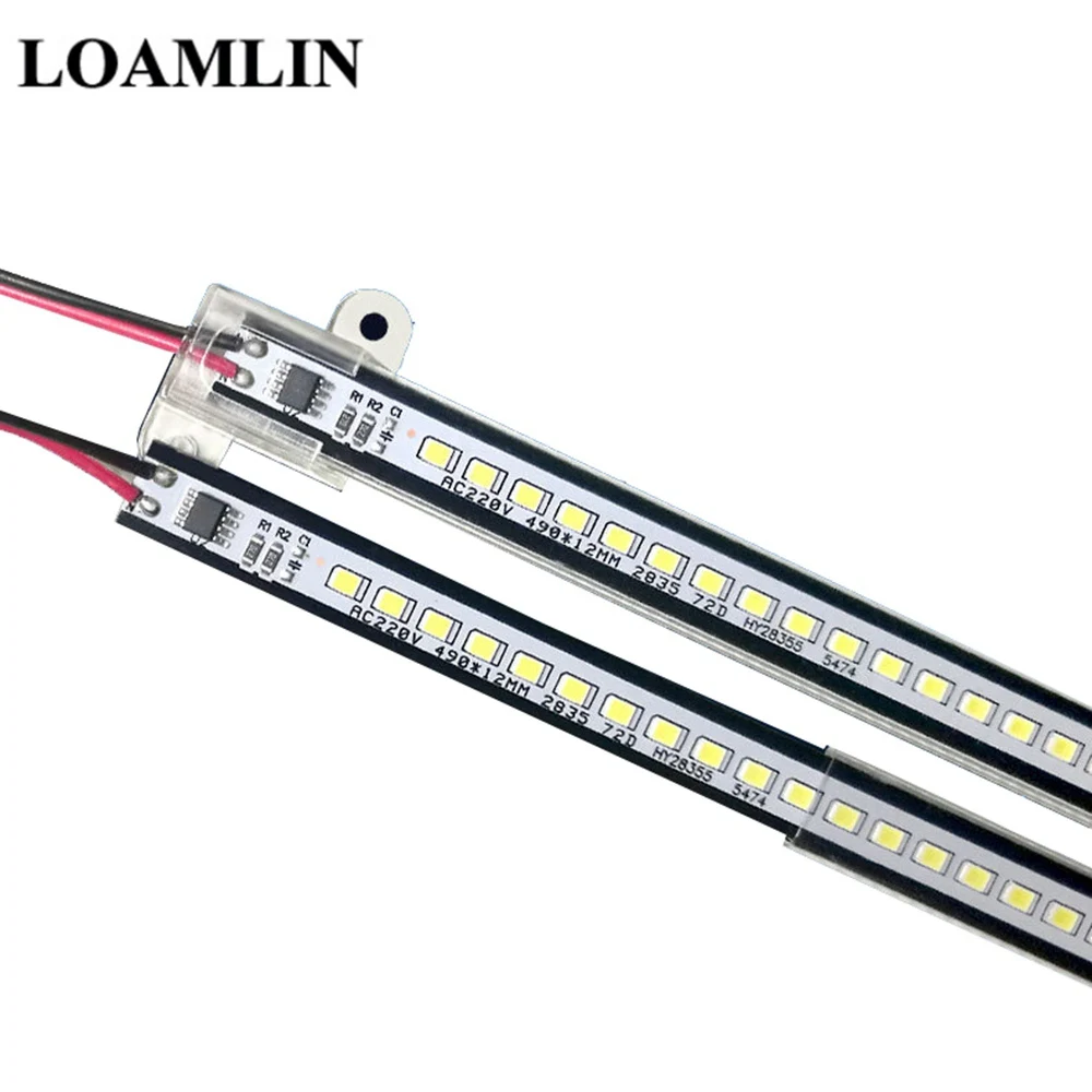 

LED Bar Light AC220V 30cm 40cm 50cm 60cm 2835 LED Rigid Strip Energy Saving LED Fluorescent Tubes
