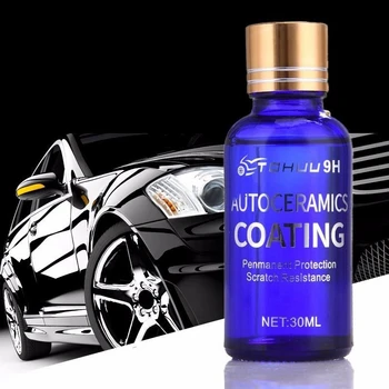 

30ML Car super hydrophobic Glass Coating Car Liquid ceramic Coat Auto Paint Care (car liquid ceramic coat+Sponge)