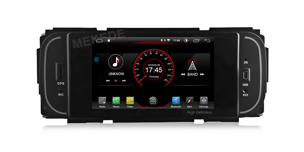 Discount MEKEDE  Car Multimedia player 1din android 9 5 Inch For Jeep/Chrysler/Dodge/Liberty/Wrangler/Sebring/Grand Cherokee Radio GPS 13