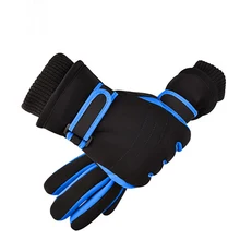 Зимние теплые перчатки унисекс перчатки с сенсорным экраном для холодной погоды перчатки для велоспорта ветрозащитные водонепроницаемые Зимние перчатки для катания на лыжах и бега