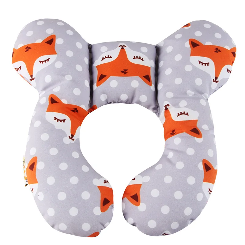 Baby Pillow Protective Travel Car Seat Head Neck Support Pillows Newborn Children U Shape Headrest Toddler Cushion 0-3 Years 3