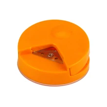 1 шт. R4 угловой круглый 4 мм бумажный Дырокол конфетного цвета используется для пластиковых деталей, бумажных карт, фото Обрезка DIY инструмент