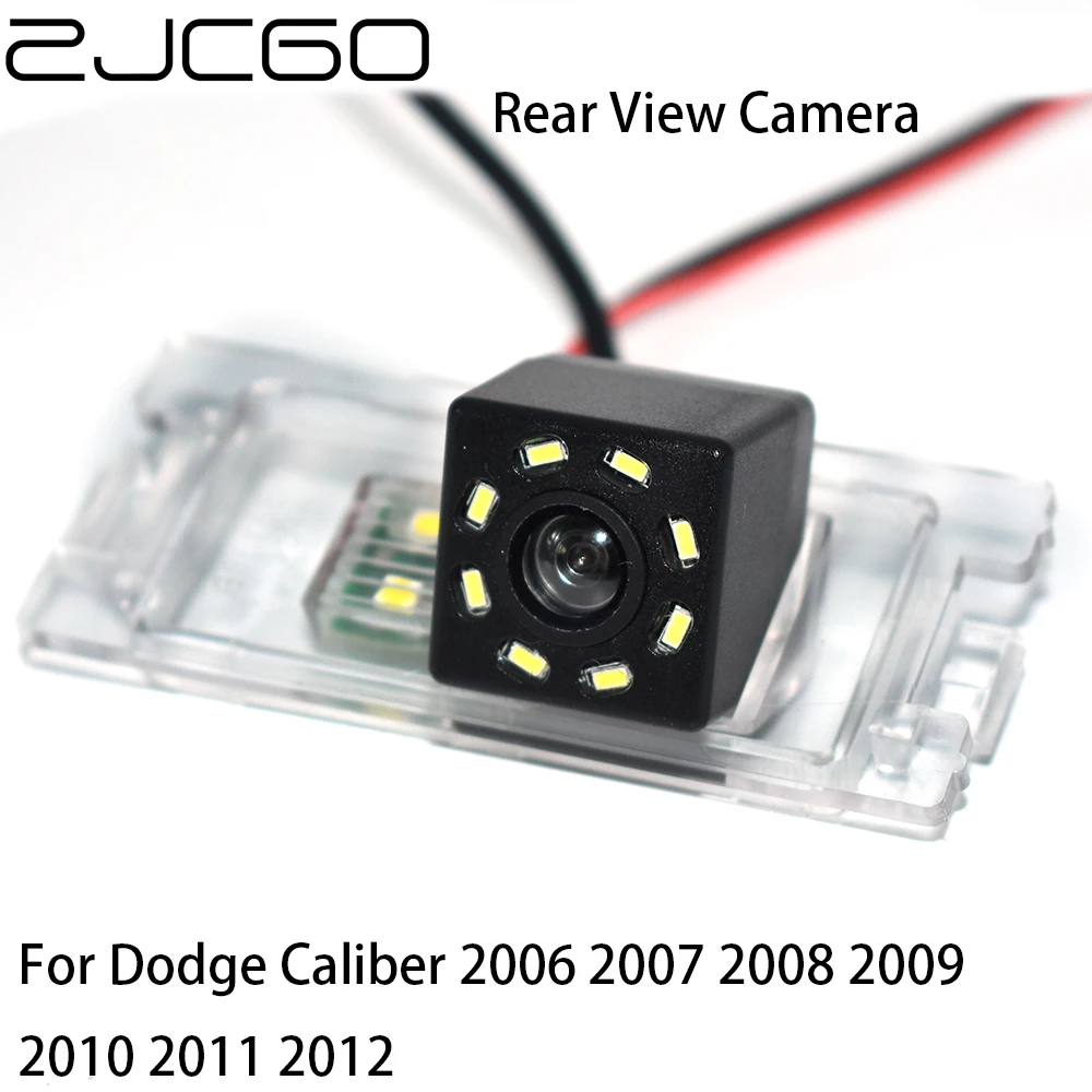 

ZJCGO CCD HD Car Rear View Reverse Back Up Parking Night Vision Camera For Dodge Caliber 2006 2007 2008 2009 2010 2011 2012