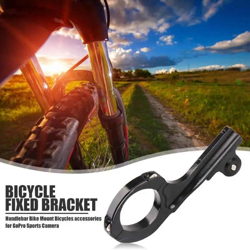 

Portable Outdoor Cycling Parts Q Type MTB Bicycle Handlebar Mount Bracket Holder Applicable Models GoPro Mountain Dog