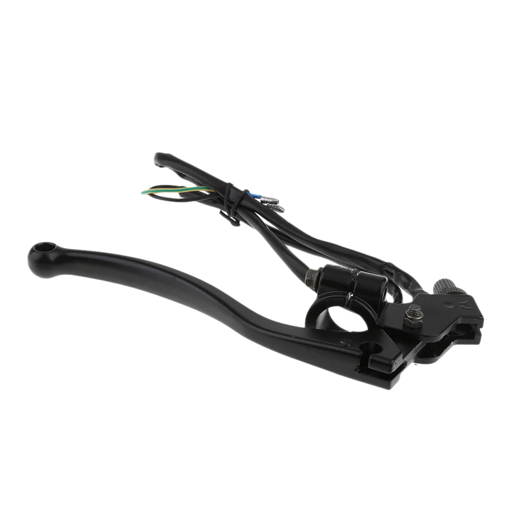 Motorcycle Handlebar Left Hand Control Reservoir Brake Clutch Lever 7.28''
