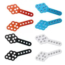 Высокое Качество Металл 2 шт. RC автомобиль амортизатор крепление регулировка высоты угол Аксессуар подходит для 1/10 RC Гусеничный автомобиль запчасти