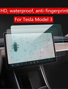 

Automotive Central Control Panel Tempered Glass Film For Tesla Model3 Tempered Toughening Film Automobile Navigation Interior