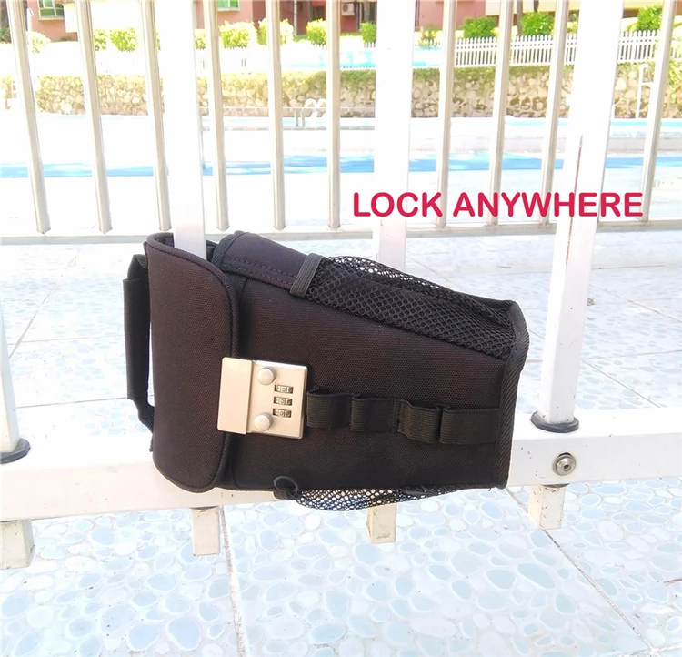 Chave com Fio Anti-roubo de Senha de Bloqueio ao ar Bloqueio de Senha Bolsa Livre Praia Swim Seguro Pacote Portátil Cadeira Esportes Bicicleta 9 Saco chave Com Fio Anti Roubo de