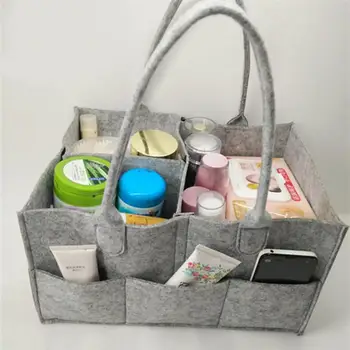 

Handle Cosmetic Bag Comfortable Makeup Kit Pouch Multiple Compartments Handle Travel Case Organizer Bag Storage for Camping