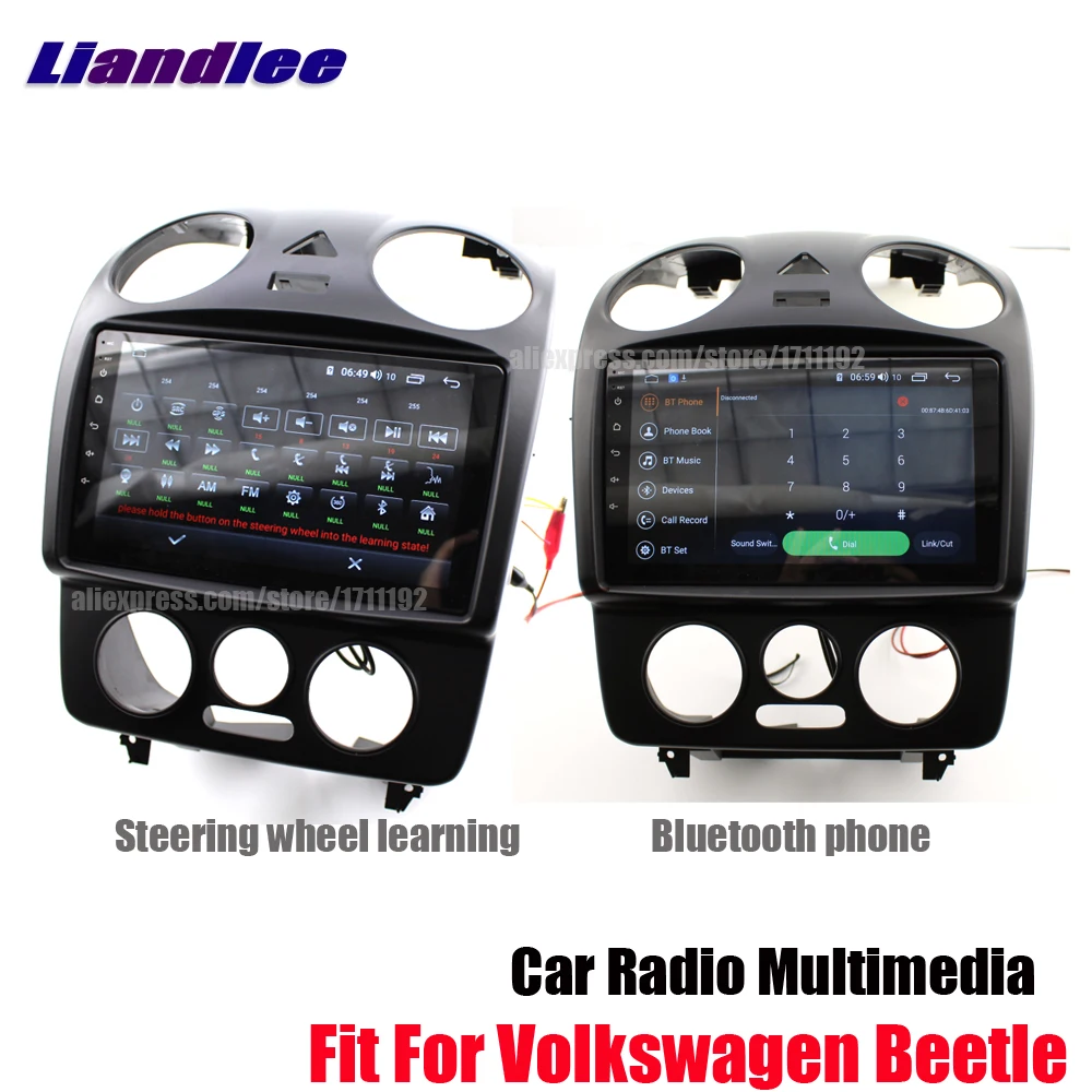 Excellent Liandlee Android 8.1up 4+64G For Volkswagen Beetle 2003~2010 Car Screen Carplay BT Wifi GPS Navi Navigation Map Camera Media 2