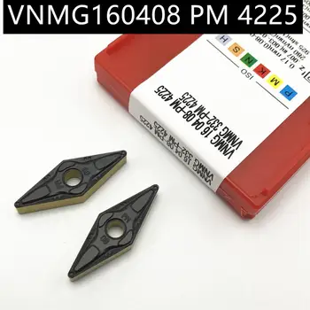 

10PCS VNMG160408 PM 4225 Carbide Insert Turning Tool Turning Milling Cutter CNC Cutting Tool Slot Cutting PM4225