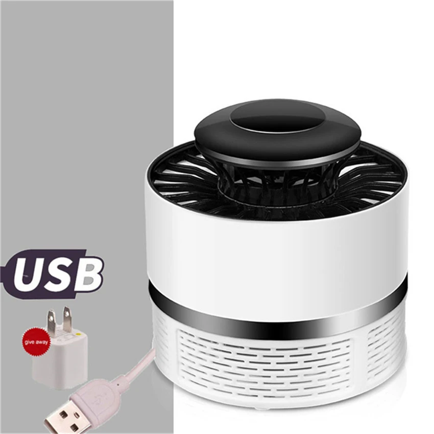 Предметы домашнего обихода USB Электронная Москитная Лампа Электрический москитный убийца домашний светодиодный москитный убийца домашний бесшумный москитный светильник