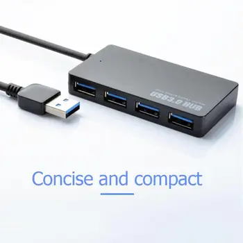 

CY304 USB Hub 4-Ports USB 3.0 5Gbps Computer USB Splitter Slim High Speed For PC Computer Accessories
