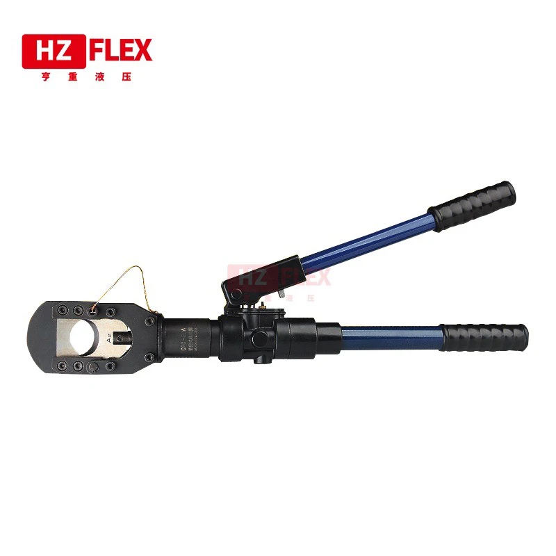 Semi-automatic hydraulic cable shearing scissors Cable cutter manual steel wire rope steel core aluminum stranded wire 120l extra large blue air garbage bag thickened automatic take up rope restaurant property disposable plastic bag