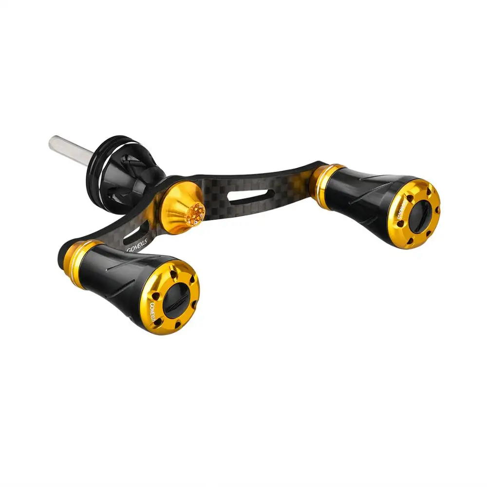 Gomexus углеродная двойная ручка 98 мм для Shimano nasci Sahara Sienna Daiwa 16 Emeraldas Revros Exceler б/у |