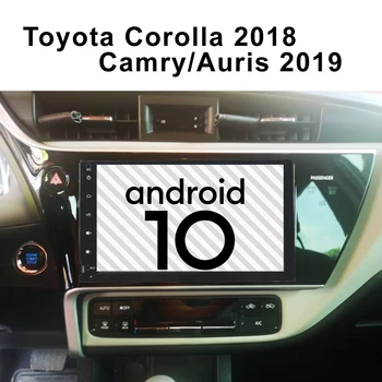 

For Toyota Camry Corolla 2018 Auris Car Multimedia Player Android 10.0 Gps BT Navigation Stereo Tape Recorder Radio Head Unit