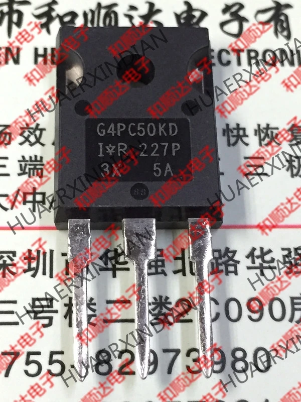 10PCS/LOT New and original IRG4PC50KD TO-247 IGBT 600V 27A | Электронные компоненты и принадлежности