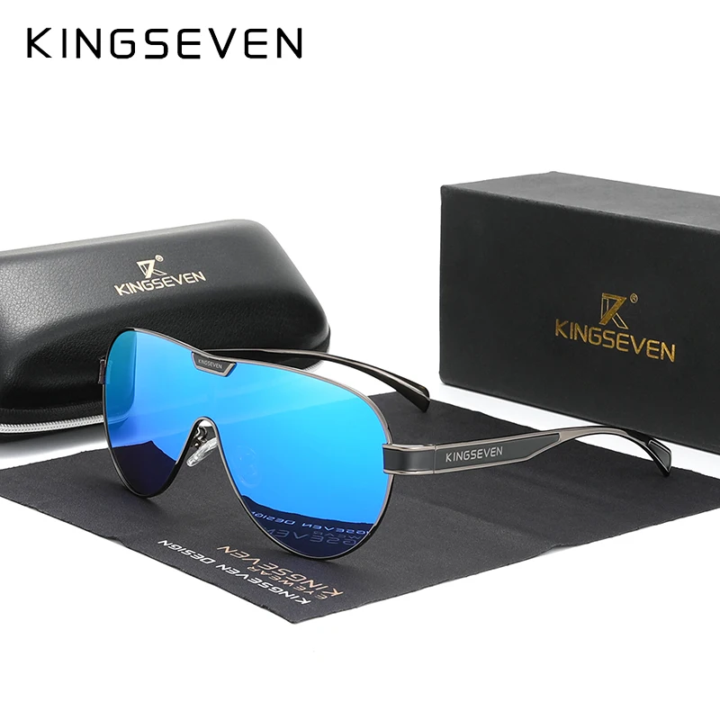 Oversized Sunglasses Polarized Mirror Uv Protection Unisex Frames_voghion.com