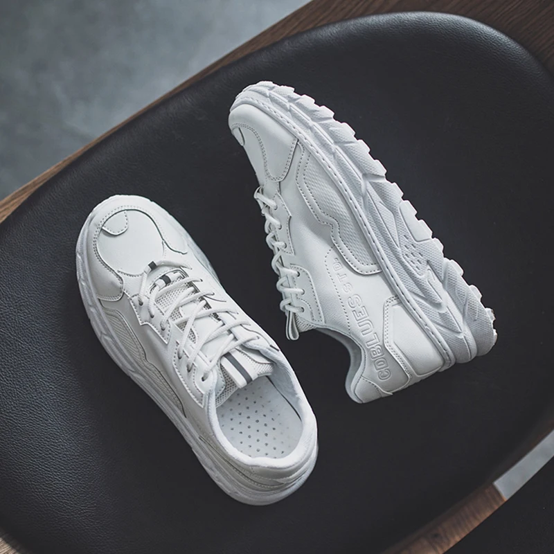 

Men's shoes summer 2020 British fashion versatile breathable casual platform men's shoes mens shoes