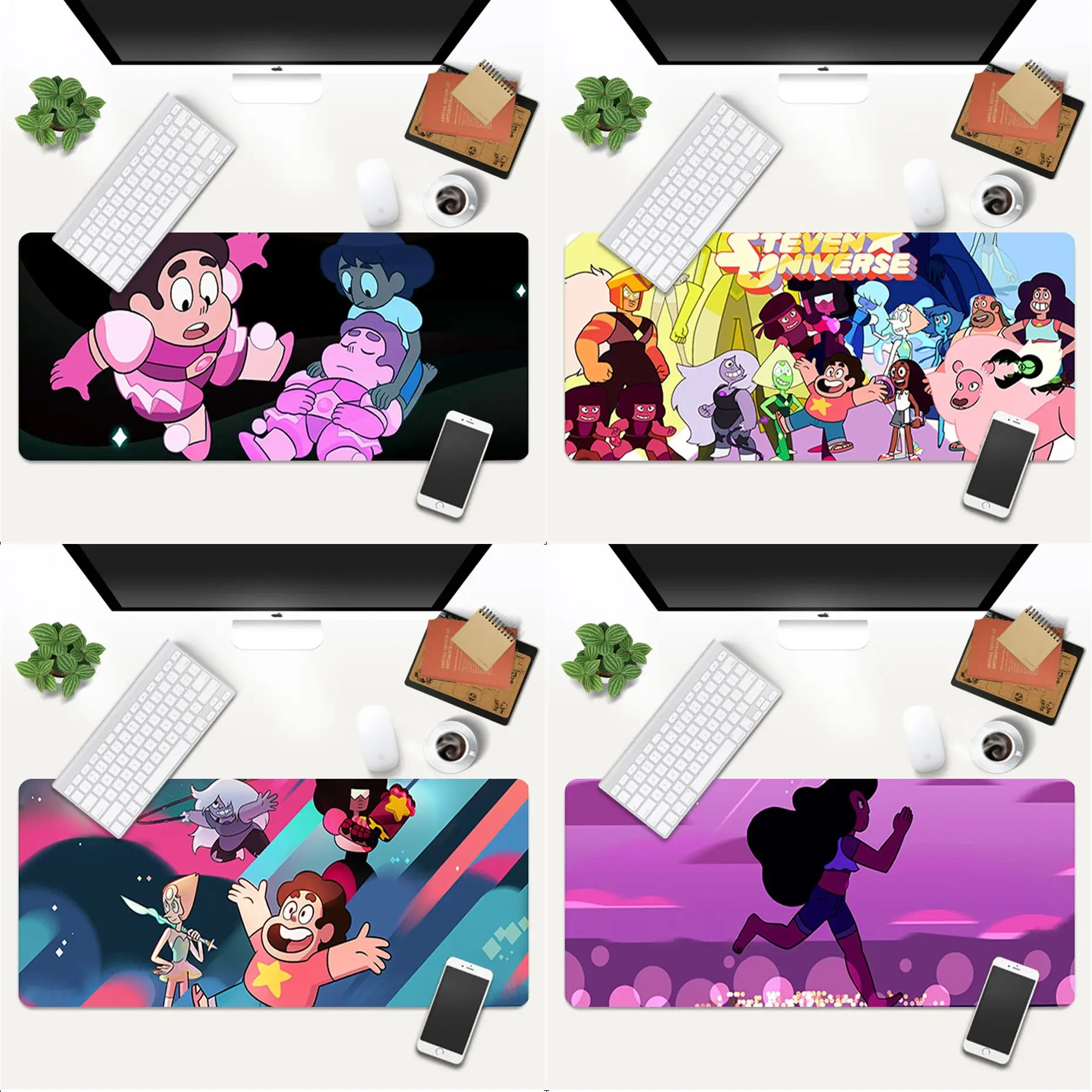 

MaiYaCa steven universe Unique Desktop Pad Game Mousepad Gaming Mouse Mat xl xxl 800x300mm for Lol world of warcraft