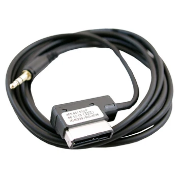 

Music Interface AMI MMI to 3.5mm Audio AUX Adapter Cable for Audi Q5 Q8 Q7 A4L A6L