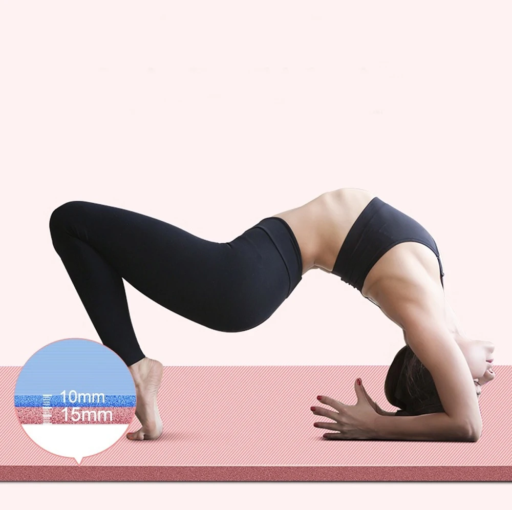 Pilates Exercise Bar and Mat Set Thickness Non-slip Gym Workout Stick Kit with Resistance Band Body Building Puller Rope Fitness yoga mat yoga fitness equipment