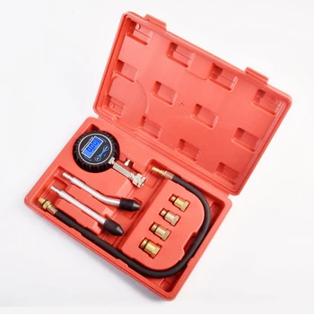 

Gauge Pressure Tester Test Kit 9pcs Supplies Accessory Detector Diesel