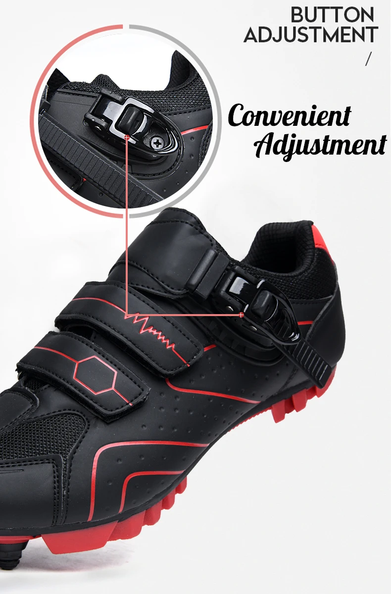 2020 New Large Size MTB Cycling Shoes Breathable Outdoor Road Racing Bicycle Ankle Boots Athletic Self-Locking Sneakers Men